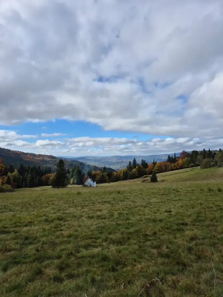 Smoke from the Szałas