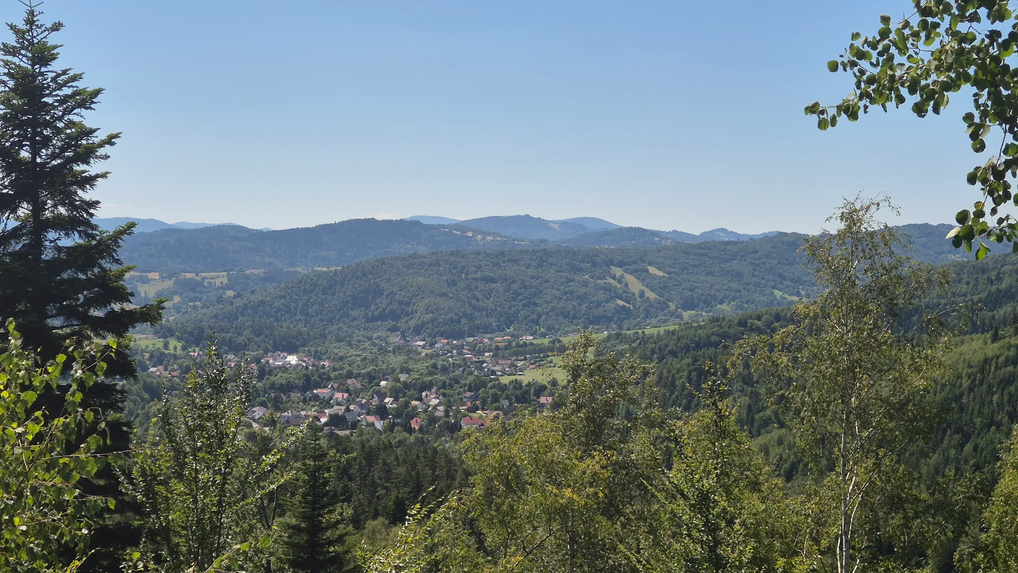 Looking Down on the Valley