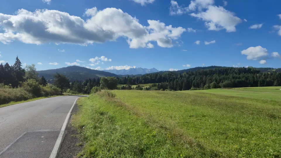 Road Curve to the High Tatras