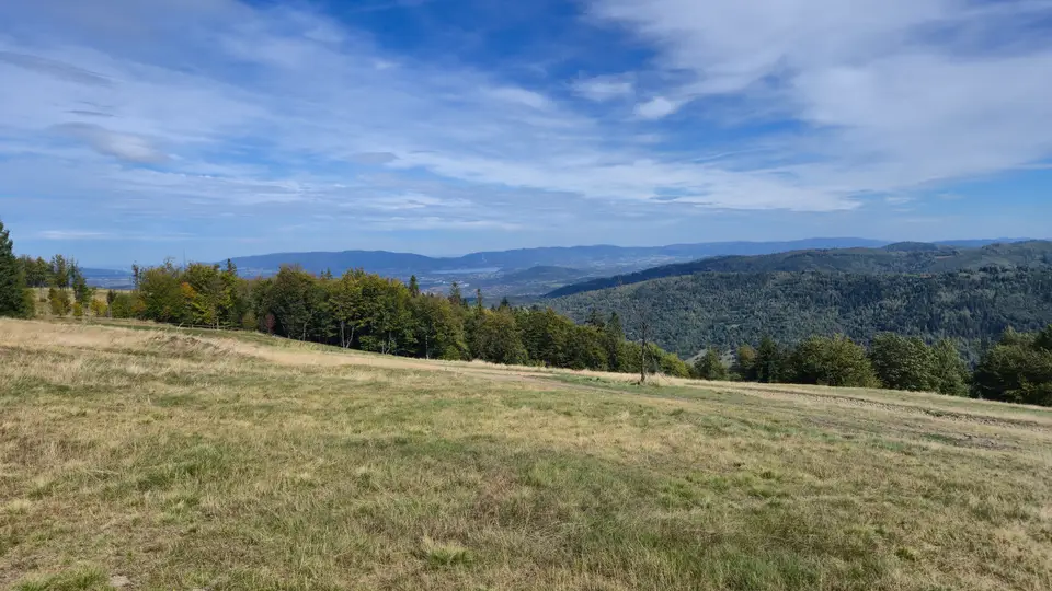 Autumn Edge Over the Long Valley