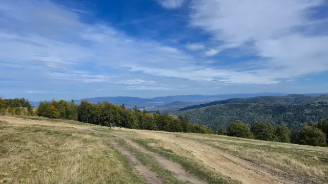 Twin Tracks Over the Ridge