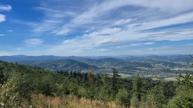 Valley Town from the Forest Shoulder