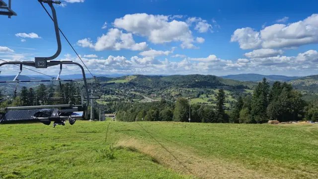 Chairlift Down the Summer Slope