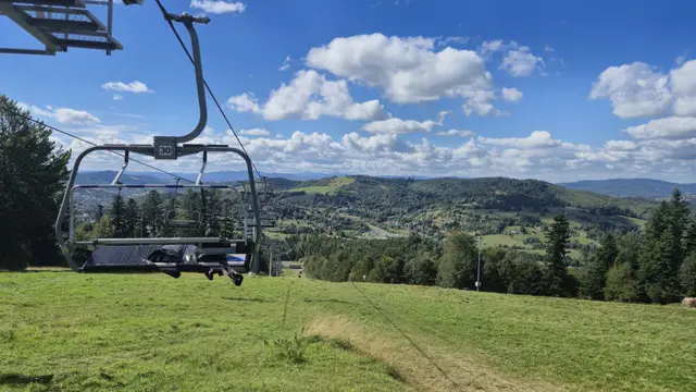Lift Seat Over the Green Valley
