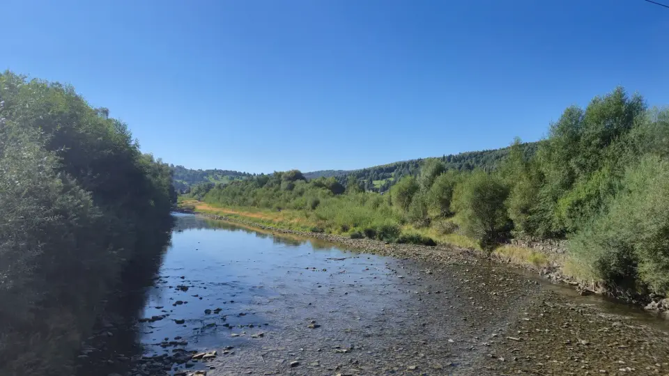 Shallow River and Stones