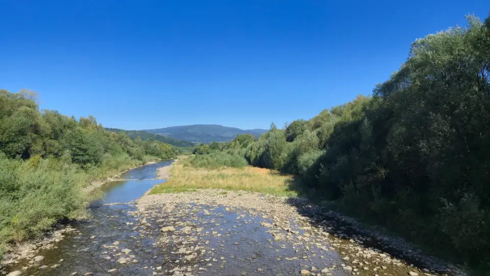 Wide Stony Riverbed