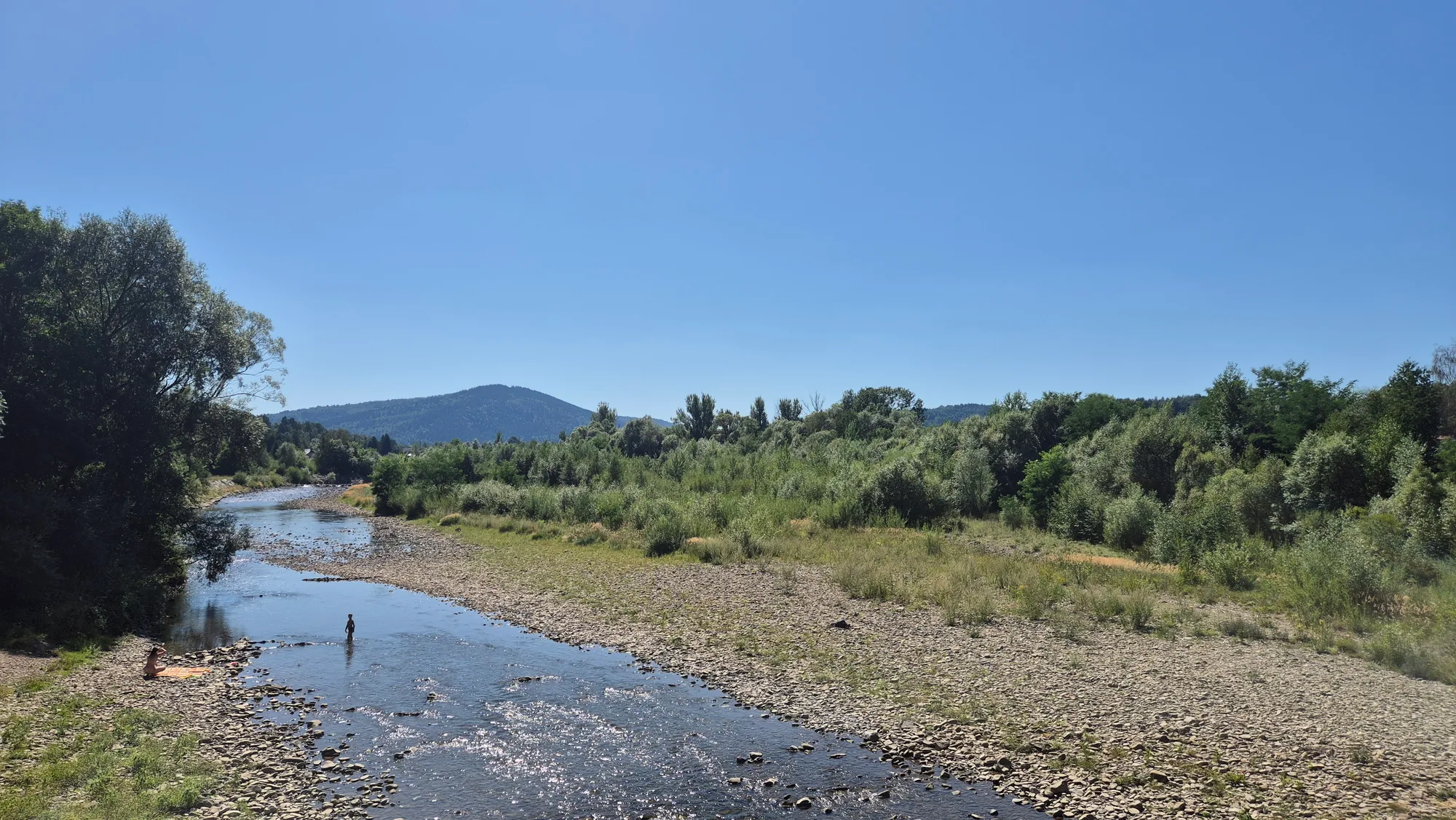 Sun on the Riverbed