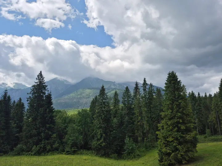 Wide Ridge Under Blue