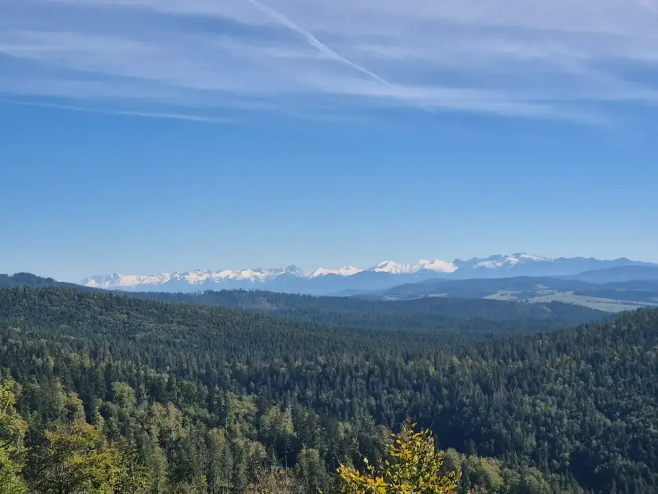 Wide Snow-Peak Panorama